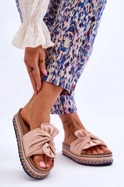 Klapki Na Platformie|Klapki Damskie Klasyczne><noscript><img width=