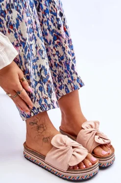 Klapki Na Platformie|Klapki Damskie Klasyczne><noscript><img width=