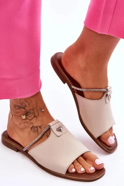 Klapki Damskie Klasyczne><noscript><img width=