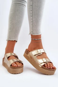 Klapki Korkowe|Klapki Damskie Klasyczne><noscript><img width=