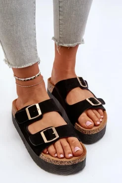 Klapki Korkowe|Klapki Damskie Klasyczne><noscript><img width=