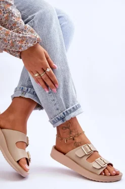 Klapki Na Platformie|Klapki Damskie Klasyczne><noscript><img width=