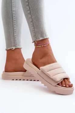 Klapki Damskie Big Star|Klapki Na Platformie><noscript><img width=