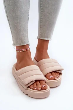 Klapki Damskie Big Star|Klapki Na Platformie><noscript><img width=