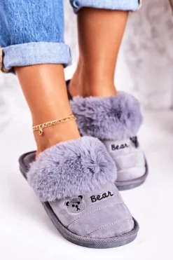 Kapcie Klasyczne|Klapki Z Futerkiem><noscript><img width=