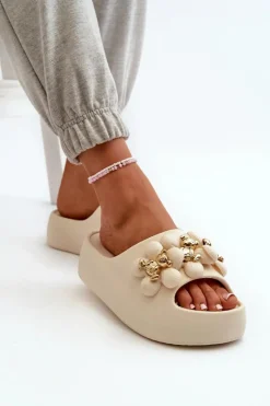 Klapki Na Platformie|Klapki Damskie Klasyczne><noscript><img width=