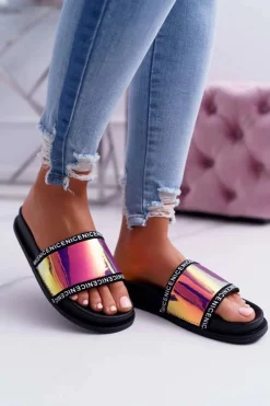 Klapki Damskie Klasyczne><noscript><img width=