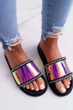 Klapki Damskie Klasyczne><noscript><img width=