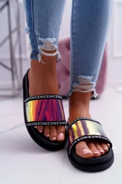 Klapki Damskie Klasyczne><noscript><img width=