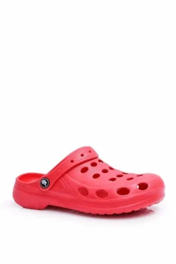 Sale Damskie Klapki Sandały Do Ogrodu Czerwone Piankowe EVA Damskie Klapki Damskie Klasyczne