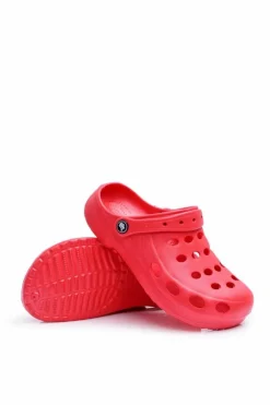 Sale Damskie Klapki Sandały Do Ogrodu Czerwone Piankowe EVA Damskie Klapki Damskie Klasyczne