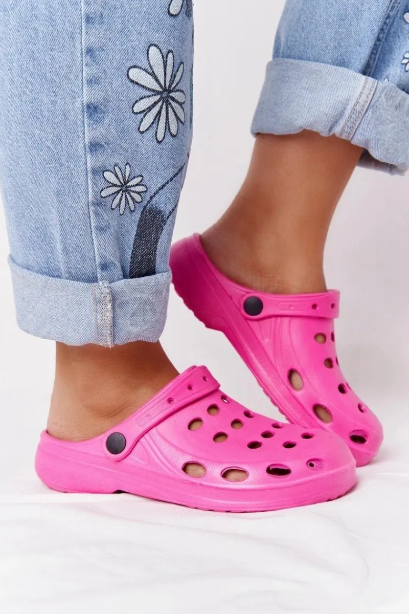 Discount Damskie Klapki Sandały Na Basen Różowe Piankowe EVA Damskie Klapki Damskie Klasyczne