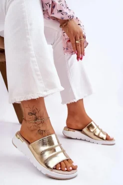 Klapki Na Koturnie|Klapki Damskie Klasyczne><noscript><img width=