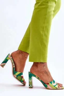 Klapki Na Obcasie|Klapki Damskie Klasyczne><noscript><img width=