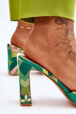 Klapki Na Obcasie|Klapki Damskie Klasyczne><noscript><img width=