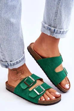 Klapki Korkowe|Klapki Damskie Klasyczne><noscript><img width=