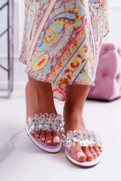 Klapki Damskie Klasyczne><noscript><img width=