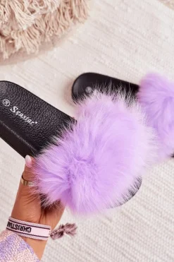 Klapki Z Futerkiem|Klapki Damskie Klasyczne><noscript><img width=