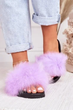 Klapki Z Futerkiem|Klapki Damskie Klasyczne><noscript><img width=