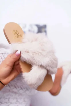 Klapki Z Futerkiem|Klapki Damskie Klasyczne><noscript><img width=