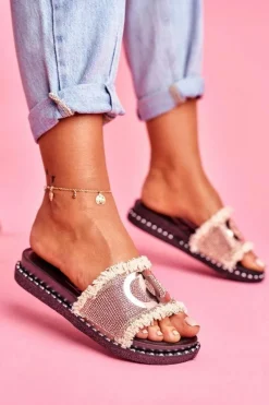 Klapki Damskie Klasyczne><noscript><img width=