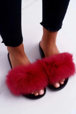 Klapki Z Futerkiem|Klapki Damskie Klasyczne><noscript><img width=