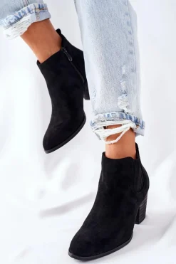 Botki Na Słupku|Czarne Botki><noscript><img width=