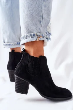 Botki Na Słupku|Czarne Botki><noscript><img width=