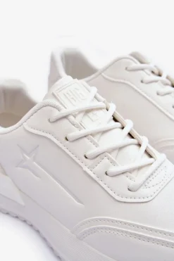 New Damskie Klasyczne Buty Sportowe Big Star MM274224 Białe Damskie Buty Sportowe Big Star|Sneakersy Damskie