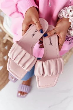 Clearance Damskie Klasyczne Klapki Różowe Looking Good Damskie Klapki Damskie Klasyczne