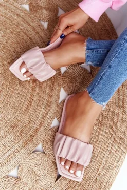 Clearance Damskie Klasyczne Klapki Różowe Looking Good Damskie Klapki Damskie Klasyczne