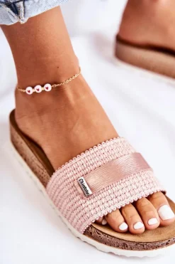 Klapki Damskie Klasyczne><noscript><img width=