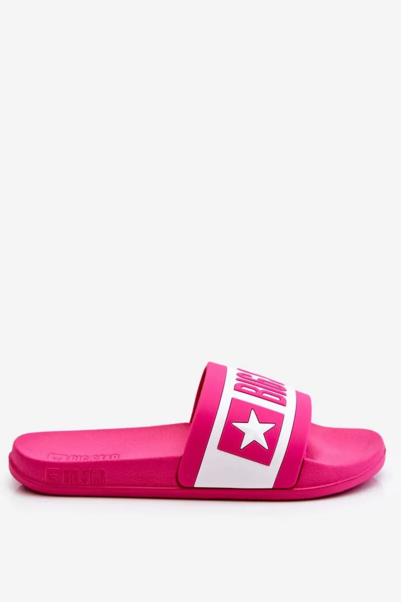 Online Big Star Shoes Damskie Klasyczne Klapki Big Star LL274741 Różowe