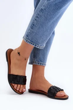 Klapki Damskie Klasyczne><noscript><img width=