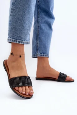 Klapki Damskie Klasyczne><noscript><img width=