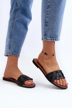 Klapki Damskie Klasyczne><noscript><img width=