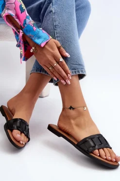 Klapki Damskie Klasyczne><noscript><img width=