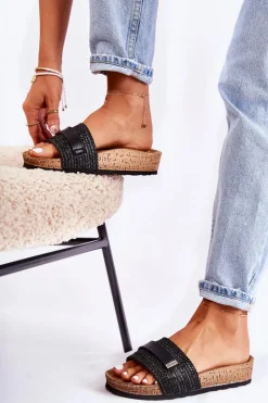 Klapki Damskie Klasyczne><noscript><img width=