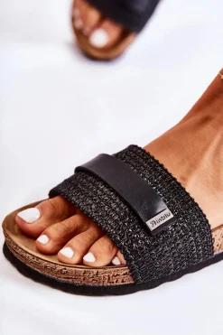 Klapki Damskie Klasyczne><noscript><img width=