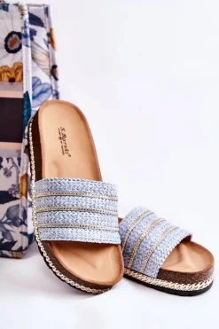 Klapki Damskie Klasyczne><noscript><img width=