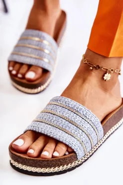 Klapki Damskie Klasyczne><noscript><img width=