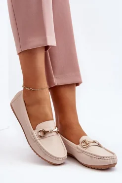 Loafersy Damskie|Mokasyny Damskie Skórzane><noscript><img width=