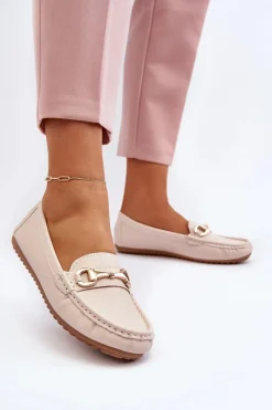Loafersy Damskie|Mokasyny Damskie Skórzane><noscript><img width=