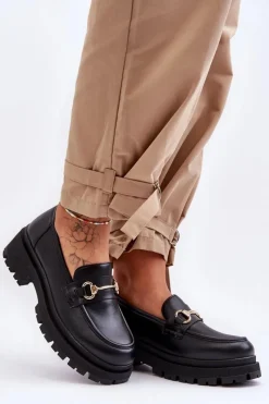 Mokasyny Damskie Skórzane|Mokasyny Na Platformie><noscript><img width=