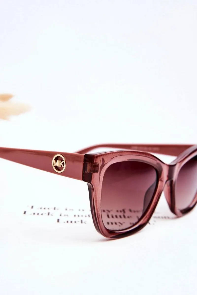 Discount Boto Damskie Klasyczne Okulary Przeciwsłoneczne M2390 Ciemnoróżowe