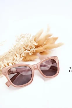 Sale Boto Damskie Klasyczne Okulary Przeciwsłoneczne M2390 Jasnoróżowe