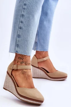 Sandały Na Koturnie><noscript><img width=