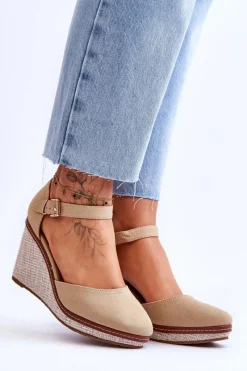 Sandały Na Koturnie><noscript><img width=