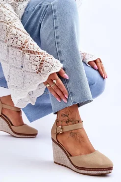 Sandały Na Koturnie><noscript><img width=