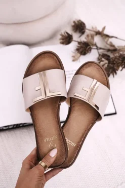 Klapki Damskie Klasyczne><noscript><img width=